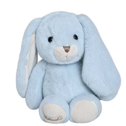 Peluche lapin Jumpy Bunny - Bleu ciel