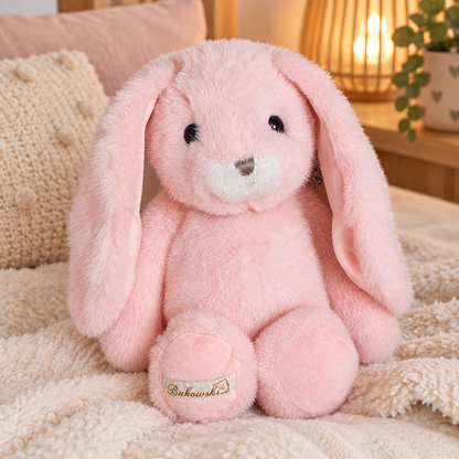 Peluche lapin Jumpy Bunny - Sloane - Pêche