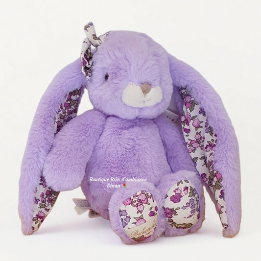 Lapin en peluche - Junior Kanina Lavande floral