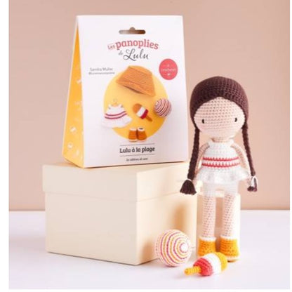 Kit crochet Les panoplies de Lulu - Lulu à la plage