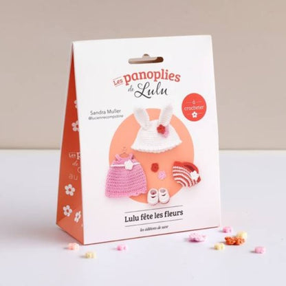 Kit crochet Les panoplies de Lulu - Lulu fête les fleurs