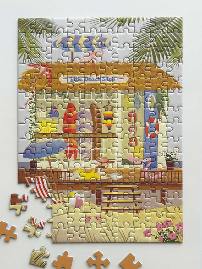 Puzzle Little beach shop - Vissevasse - 150 pièces