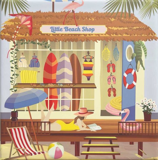 Puzzle Little beach shop - Vissevasse - 150 pièces