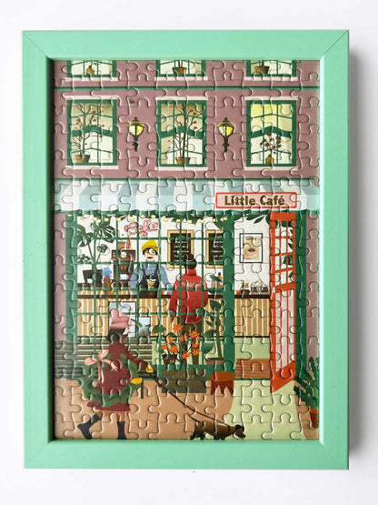 Puzzle Little Café - Vissevasse - 150 pièces