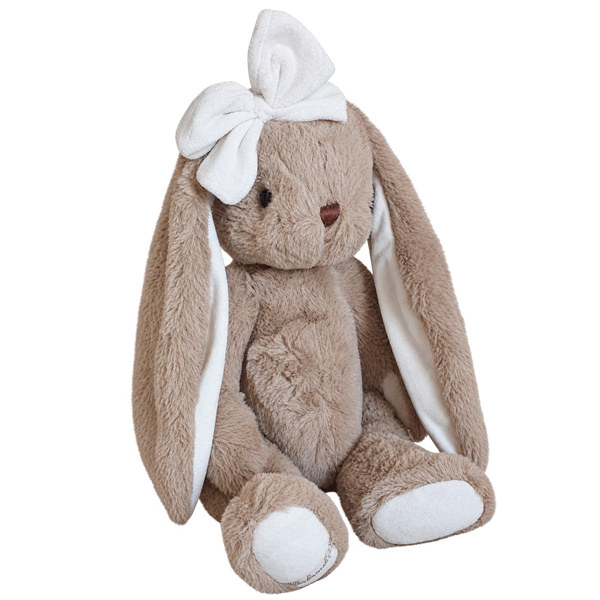 Lapin beige en peluche - Gabrielle et Patrick
