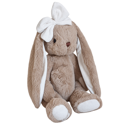 Lapin beige en peluche - Gabrielle et Patrick