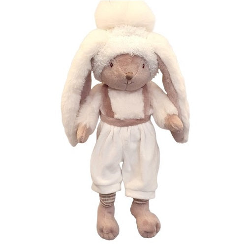 Peluche lapin blanc Sammy - Barbara Bukowski