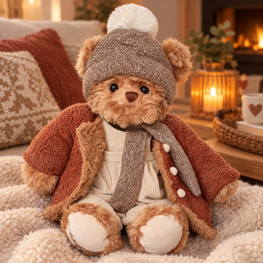 Ours en peluche collector LEO