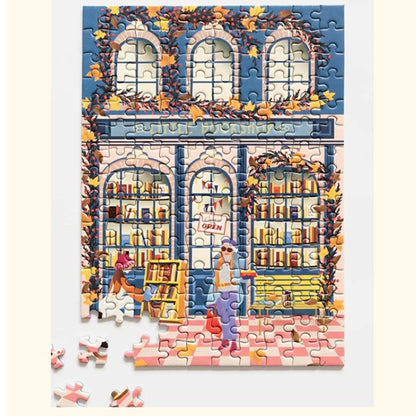 Puzzle Little Book shop - Vissevasse - 150 pièces