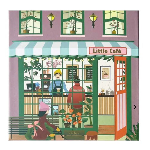Puzzle Little Café - Vissevasse - 150 pièces