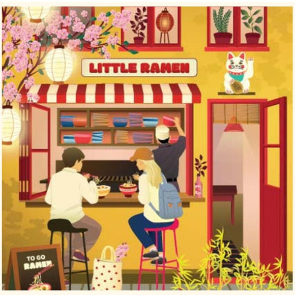 Puzzle Little Ramen - Vissevasse - 150 pièces