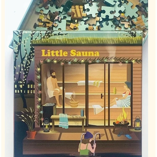 Puzzle Little Sauna - Vissevasse - 150 pièces