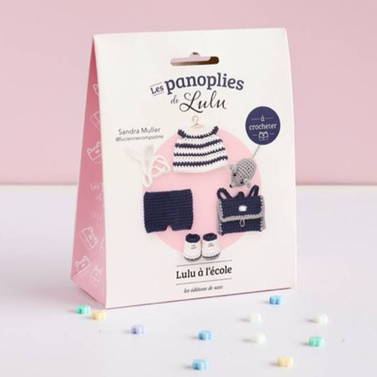 Kit crochet Les panoplies de Lulu - Lulu à l'école