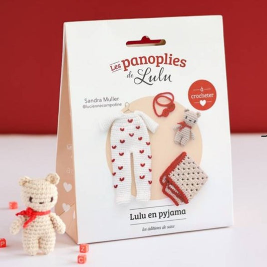 Kit crochet Les panoplies de Lulu - Lulu en pyjama