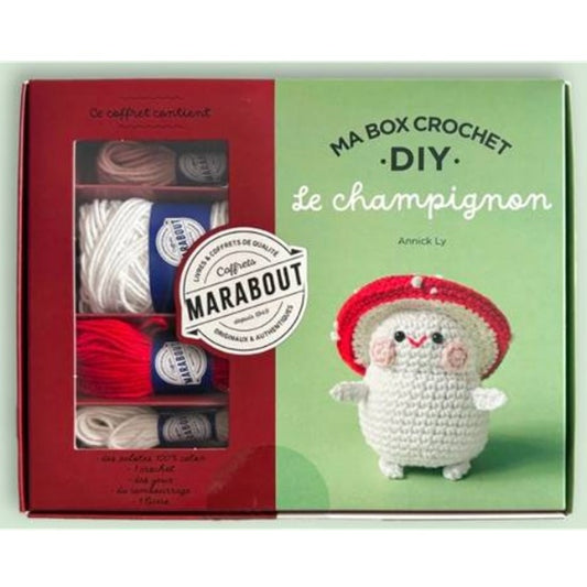 Kit crochet - Ma box crochet - Le champignon