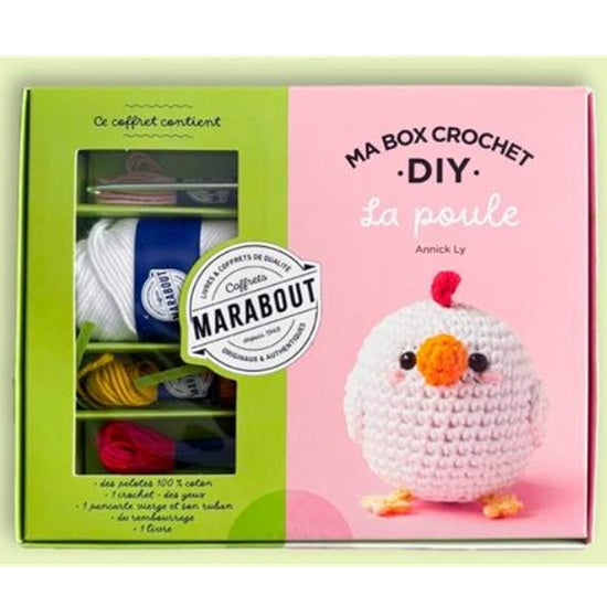 Kit crochet - Ma box crochet - La poule