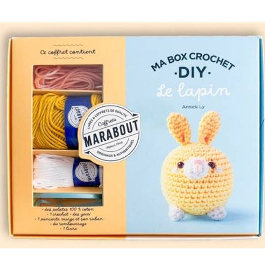 Kit crochet - Ma box crochet - Le lapin