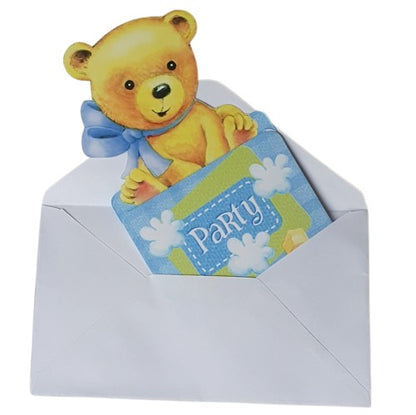 Cartes d'invitation Ourson
