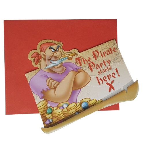 Cartes d'invitation Pirate