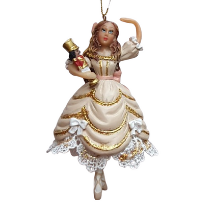 Danseuse et casse noisette à suspendre