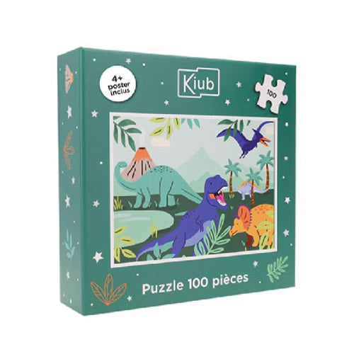 Puzzle Dino 100 pièces