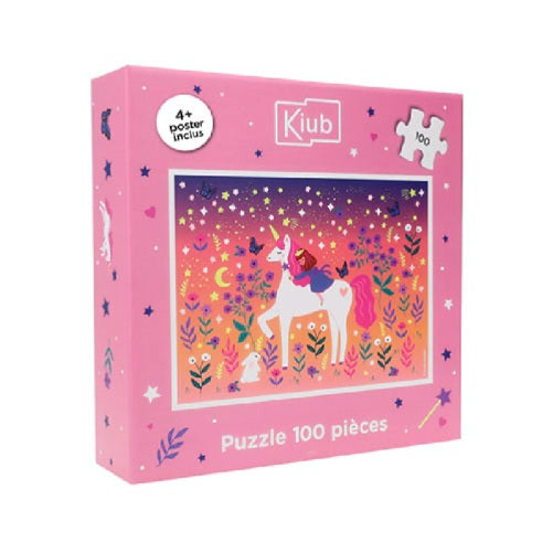 Puzzle Licorne 100 pièces