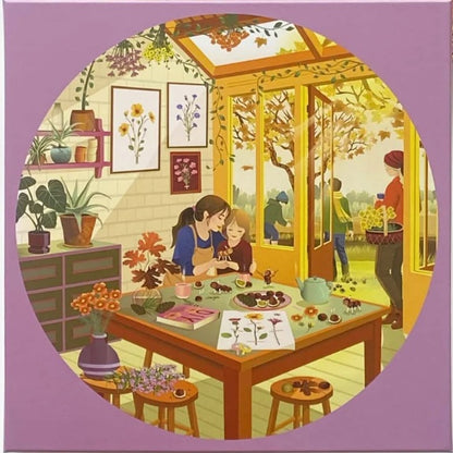 Puzzle rond Chesnut season - Vissevasse - 1000 pièces