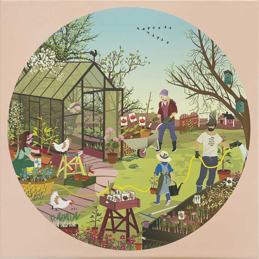 Puzzle rond Spring feeling - Vissevasse - 1000 pièces