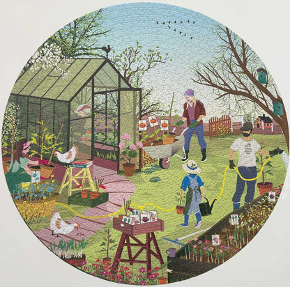 Puzzle rond Spring feeling - Vissevasse - 1000 pièces