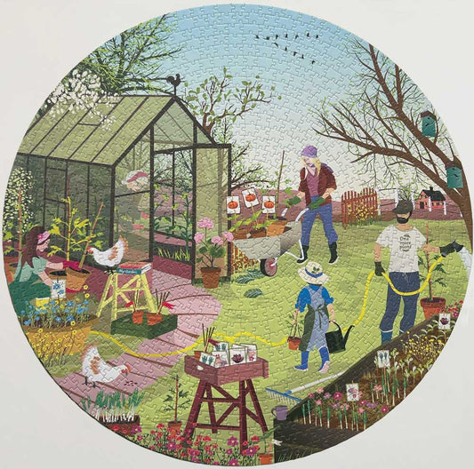 Puzzle rond Spring feeling - Vissevasse - 1000 pièces