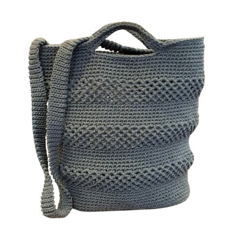 Sac au crochet Kaki - Fait-main