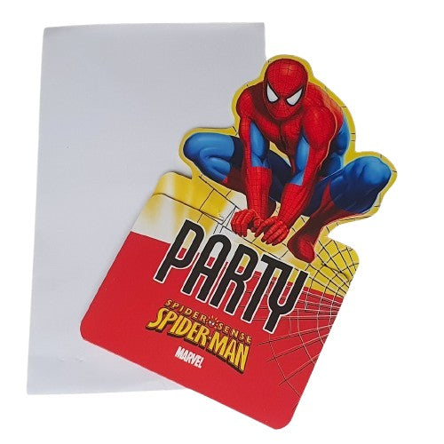 Cartes d'invitation Spiderman