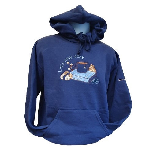 Sweat-shirt bleu marine - Broderie 