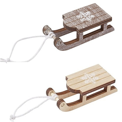 Petite luge en bois