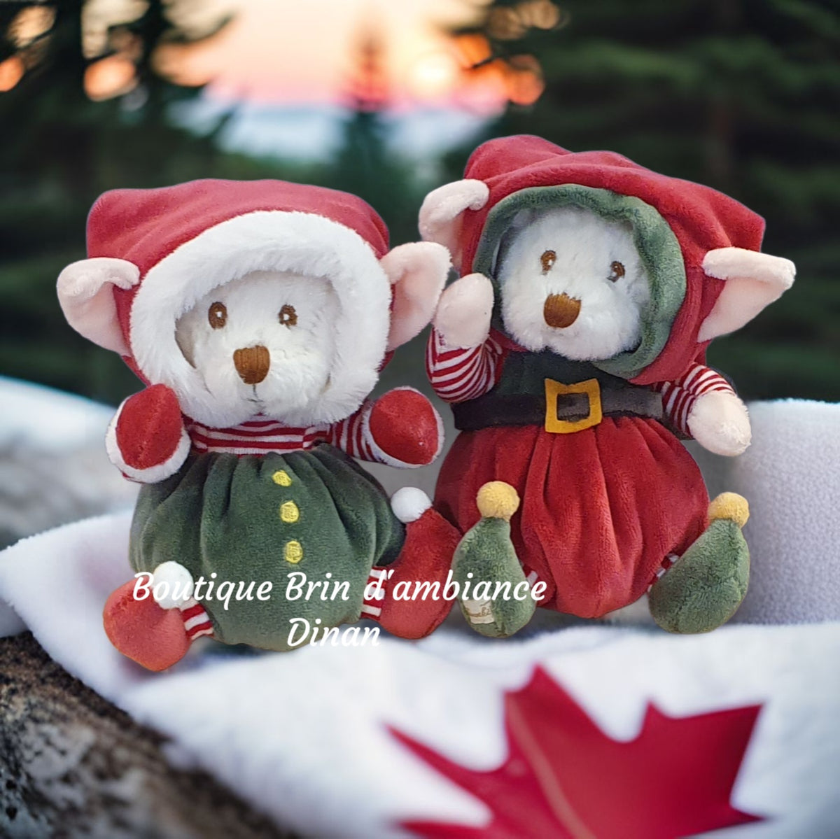 Lutin en peluche - Ziggy Santa's helper