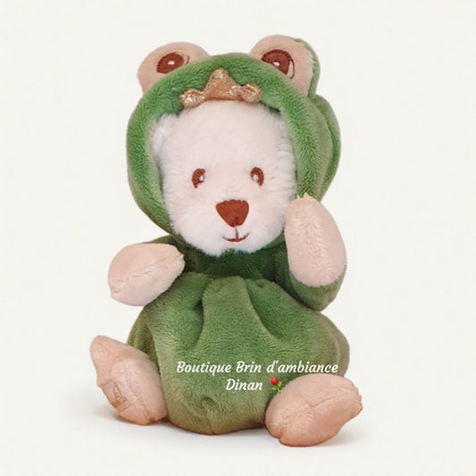 Grenouille en peluche - Ziggy Prince Charles