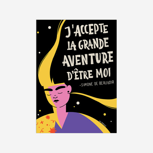 Carte postale - Simone