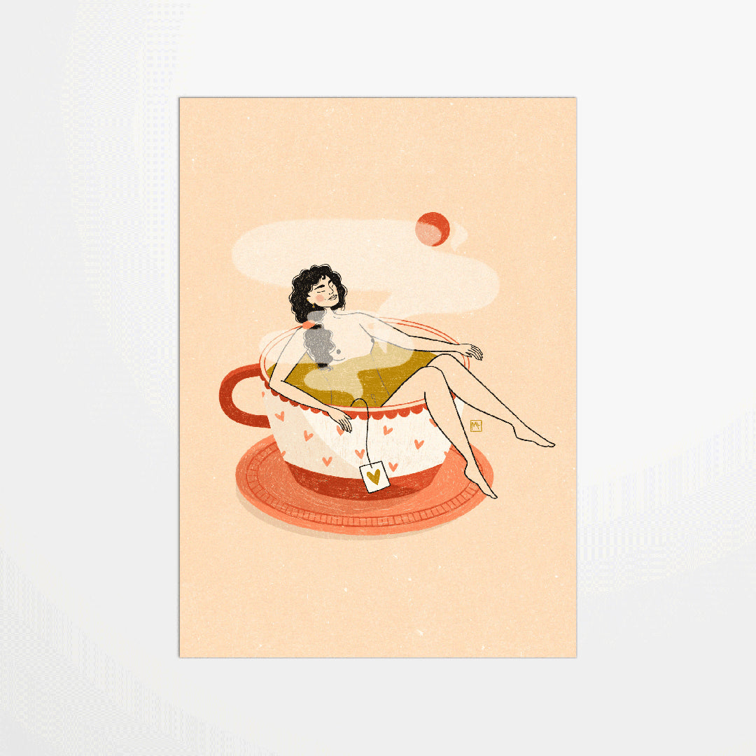 Carte postale - Infusion