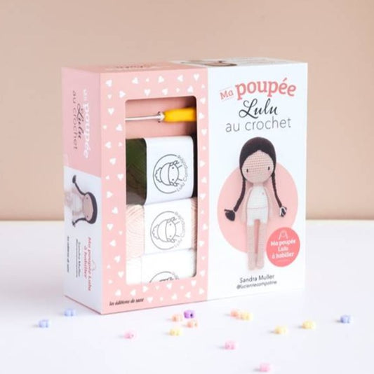 Kit crochet Ma poupée Lulu au crochet