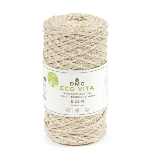 Fil coton recyclé ECO VITA brillant