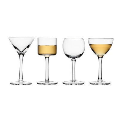 4 verres à liqueur LULU LSA International