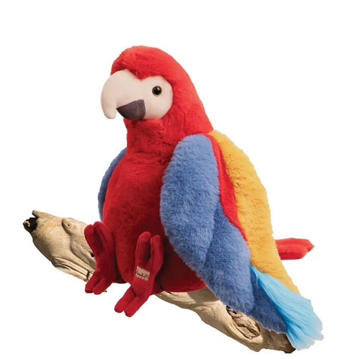 Perroquet en peluche Papaya