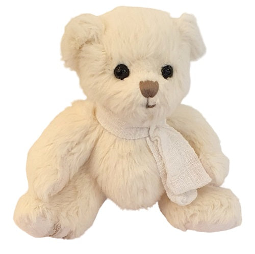 Ourson blanc en peluche Oliver