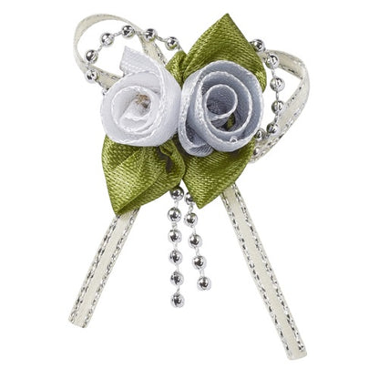 Fleur en satin - Embellissement
