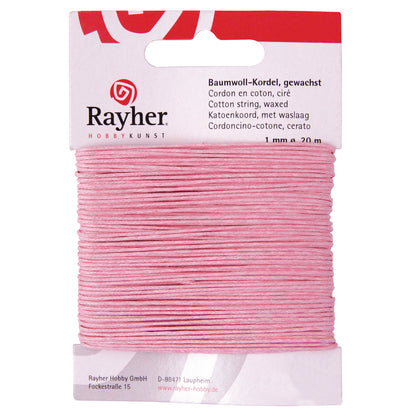 Cordon en coton ciré - Rayher