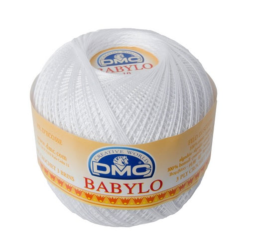 Fil Babylo blanc B5200 - Grosseur 20