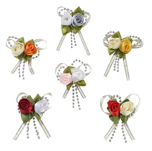 Fleur en satin - Embellissement