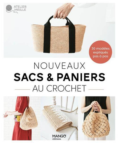 Nouveaux sacs et paniers au crochet