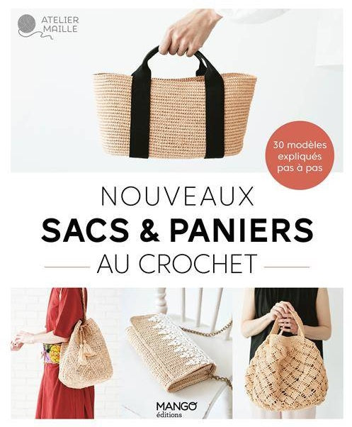 Nouveaux sacs et paniers au crochet
