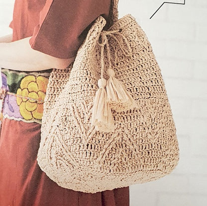 Nouveaux sacs et paniers au crochet